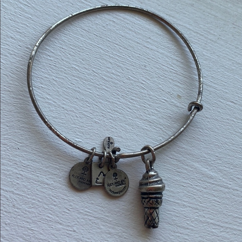 Alex and Ani Sweet Treats Ice Cream Cone Bracelet